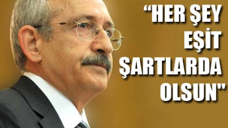 Kılıçdaroğlu'ndan örnek tavır