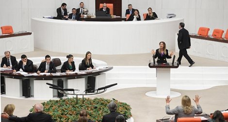 Meclis'te kadın vekillerin 'süs bitkisi' tartışması