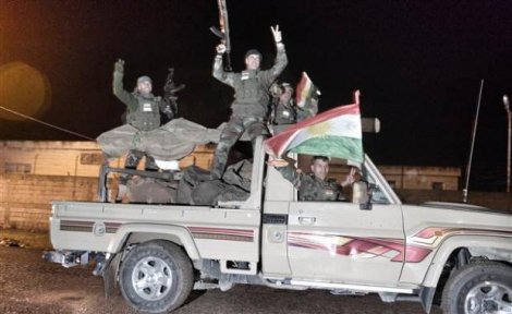 Peşmerge Kobani'ye geçti