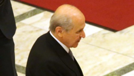 Resepsiyonda Bahçeli'yi kızdıran olay