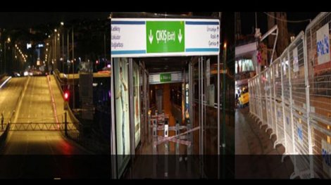 Taksim kapatıldı!