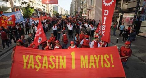 Taksim'de 1 Mayıs gerginliği