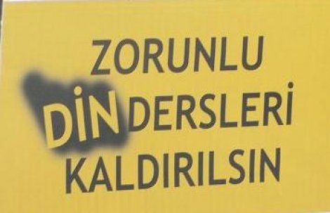 Zorunlu Din Dersi İşkencesi son bulsun