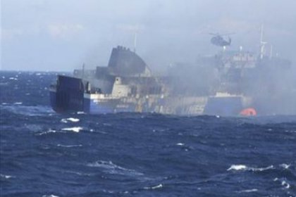 Adriyatik Denizi'nde yanan feribottan kötü haber