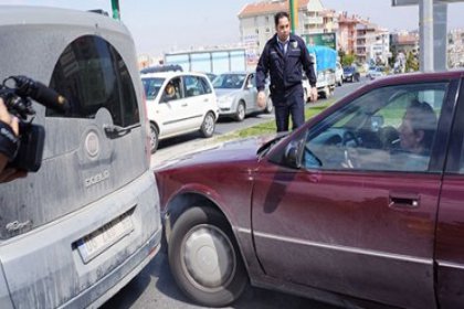 Ankara'da Cadillac'lı kadın takibi