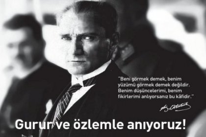 Atatürk ölümünün 76. yılında anılıyor