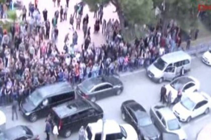 Başbakan Erdoğan'a Soma'da protesto