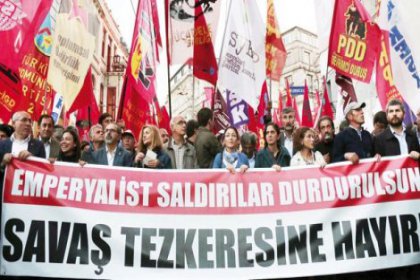 Beyoğlu'nda 'tezkere' protestosu