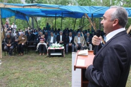 Cami-cemevi İnşaatının Temeli Atıldı