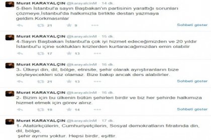 CHP'li Karayalçın; 'İstanbul’da destan yazmaya geldim, kormasınlar'