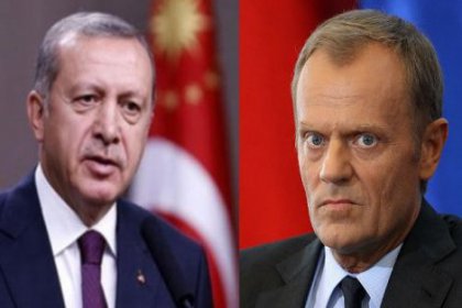 Cumhurbaşkanı Erdoğan'dan Tusk'a tebrik
