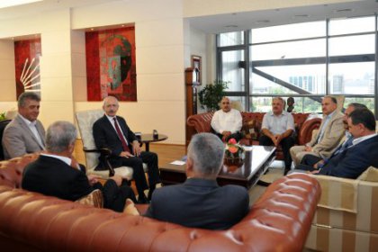 DİSK Genel Başkanı Kani Beko ve Yönetiminden Kılıçdaroğlu'na ziyaret