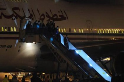 Fas kralı 5 uçakla Türkiye'ye geldi