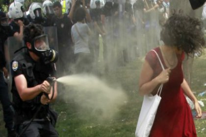 'Gezi protestolarındaki sprey İtalya’da'