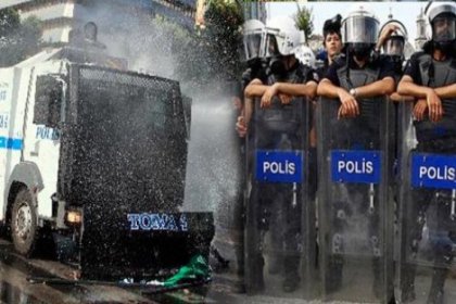 Gezi’ye 25 bin polis 50 TOMA