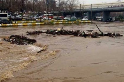 Gökçeada da sel felaketi