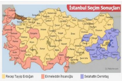 İstanbul'da İlçe İlçe Seçim Sonuçları