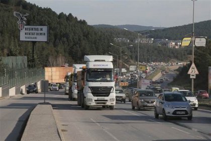 İstanbul'da kamyon eylemi alarmı