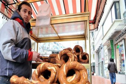 İstanbul'da simitçiler kaldırıldı