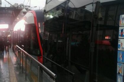 İstanbul'da tramvay seferleri durdu