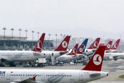 İstanbul'da uçuşlar iptal