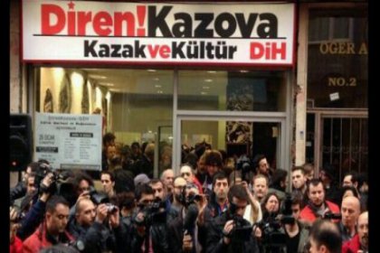 Kazova işçileri 'Diren Kazova' mağazalarını açtı