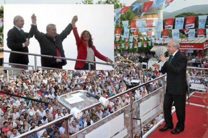 Kılıçdaroğlu Burhankent'te halka hitap etti