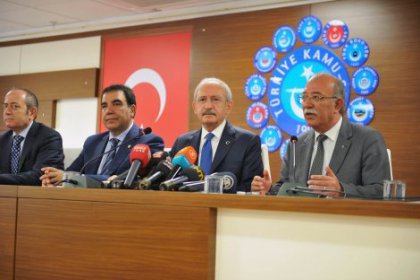 Kılıçdaroğlu, Kamu-Sen'i ziyaret etti