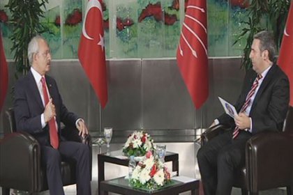 Kılıçdaroğlu Kanal A'ya konuk oldu