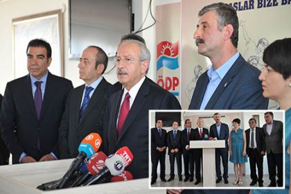 Kılıçdaroğlu ÖDP'yi ziyaret etti