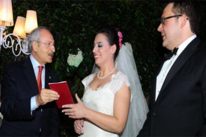 Kılıçdaroğlu, Özge Mumcu'nun nikah şahidi