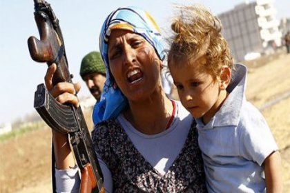 Kobani'ye destek: IŞİD Müslümanları rehin alamaz