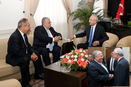 Masum Türker, Kılıçdaroğlu’nu ziyaret etti