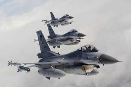 TSK: Suriye füzeleri Türk F-16'lara kilitlendi