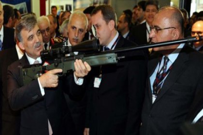 Türk keskin nişancı tüfeği Fransa'da çalındı