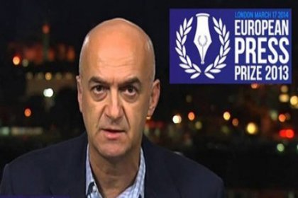 Yavuz Baydar Avrupa Basın Ödülü'nü kazandı
