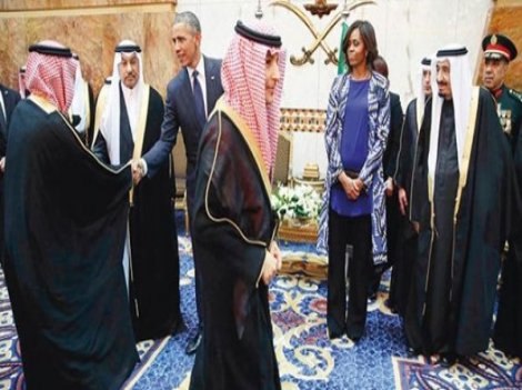 ABD First Lady'si Michelle Obama Arabistan'da Hoş Karşılanmadı