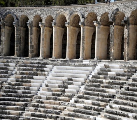 Aspendos'a mutfak ayarı!
