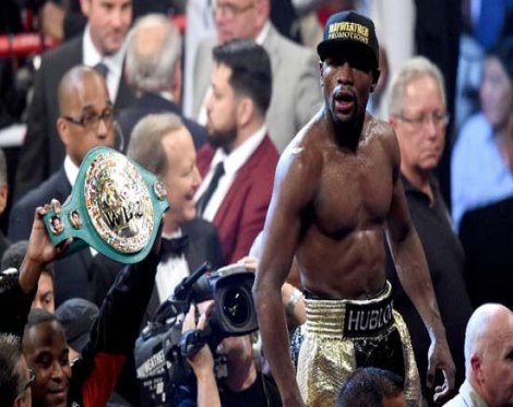 Asrın boks maçını Floyd Mayweather kazandı