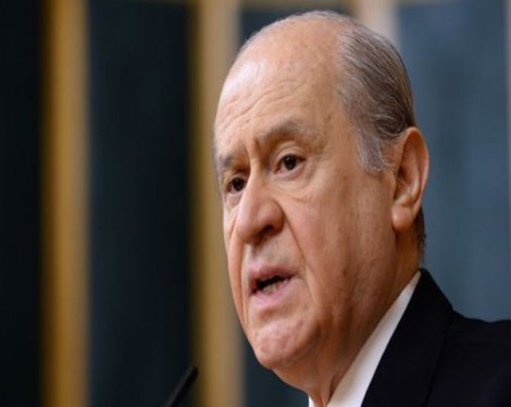 Bahçeli; “Davutoğlu çok İstese de IŞID'e selam veremeyecektir'