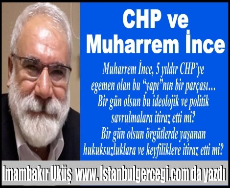 CHP ve Muharrem İnce