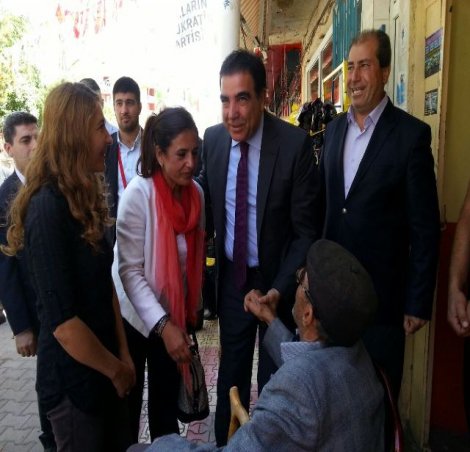 CHP'li Erdoğan Toprak Tunceli'de seçim çalışmasına katıldı
