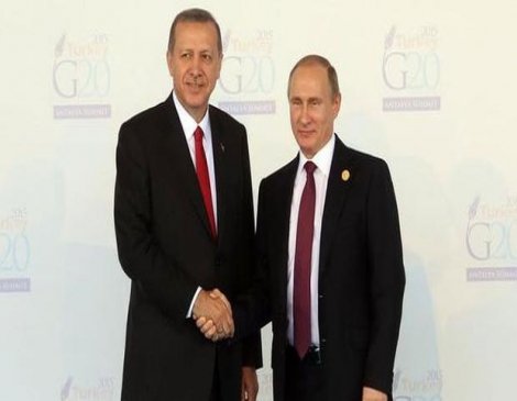 Cumhurbaşkanı Erdoğan, Putin ile görüştü