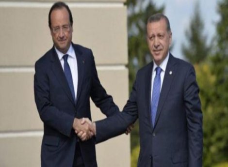 Erdoğan ve Hollande'dan Rus uçağı görüşmesi