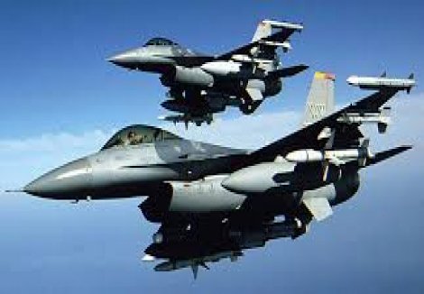 F-16'lar IŞİD hedeflerini vurdu