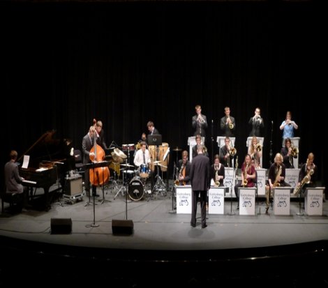 Gettysburg College Jazz Ensemble , pazar akşamı Leyla Gencer'de
