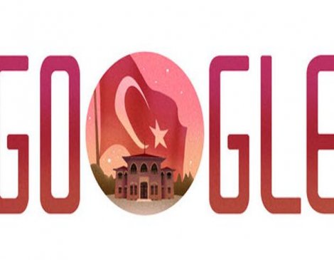 Google'dan 29 Ekim Cumhuriyet Bayramı doodle'ı