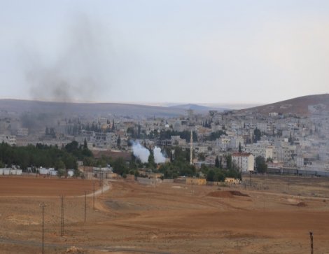 IŞİD'den Kobani'de havan saldırısı