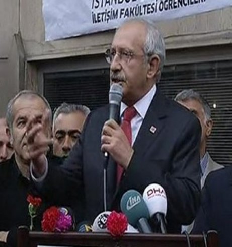 Kılıçdaroğlu İstanbul'da Cumhuriyet Gazetesini ziyaret etti