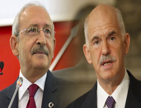 Kılıçdaroğlu, Yorgo Papandreu ile akşam yemeğinde bir araya gelecek